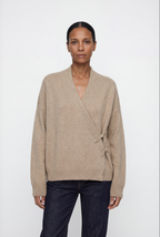 Merino Wrap Cardigan x