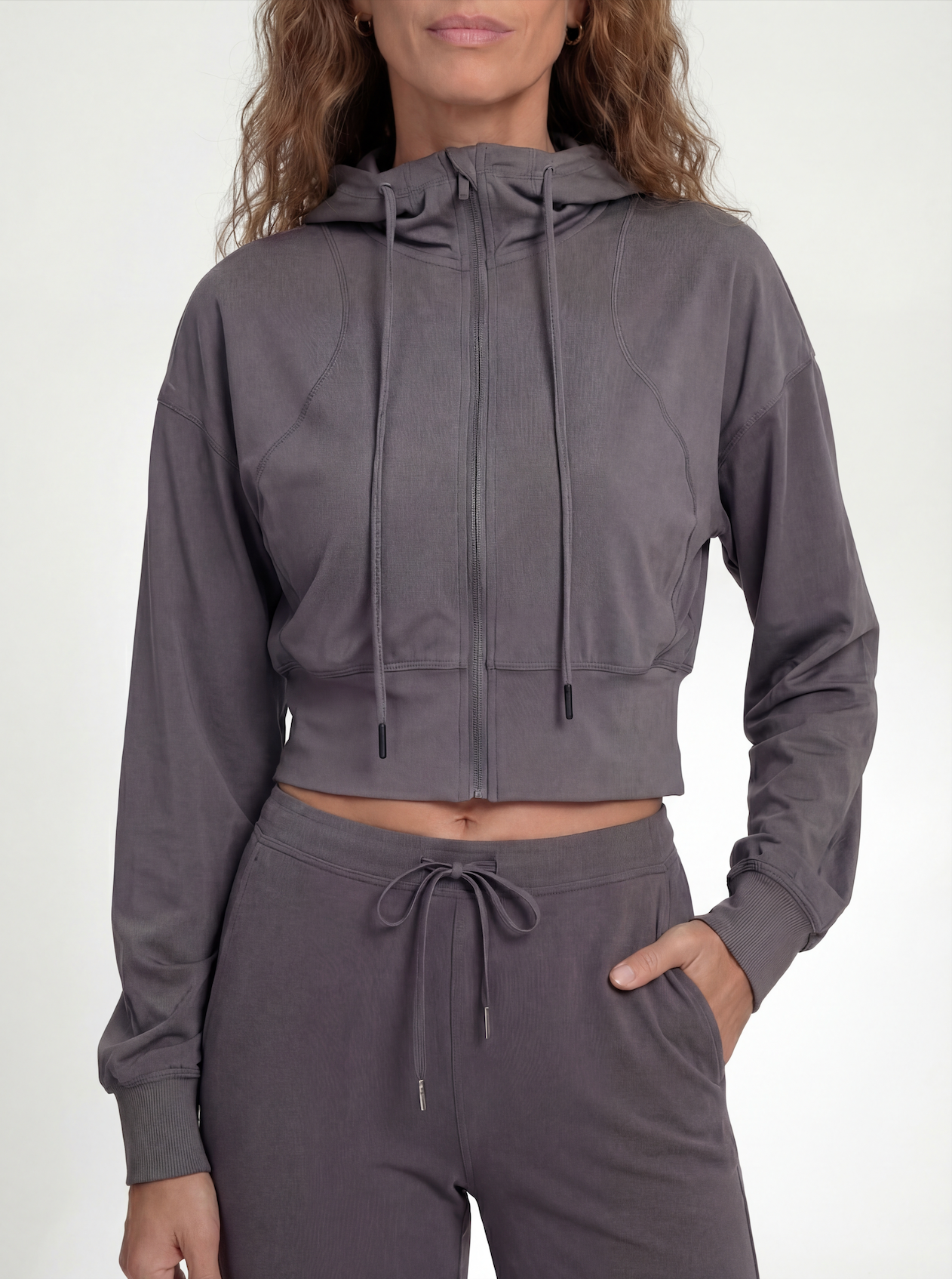 IMAGES MotionLite Cropped Hoodie