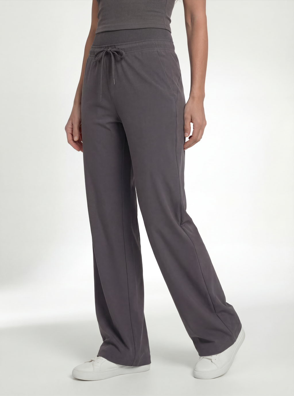 IMAGES FOR MILK TEA COLOUR SupportFlow Wide-Leg Training Pants