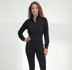 Structured Waist Zip Training Jacket Advanced, Black