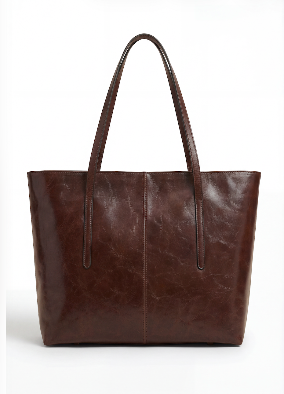 Heritage Leather Tote x