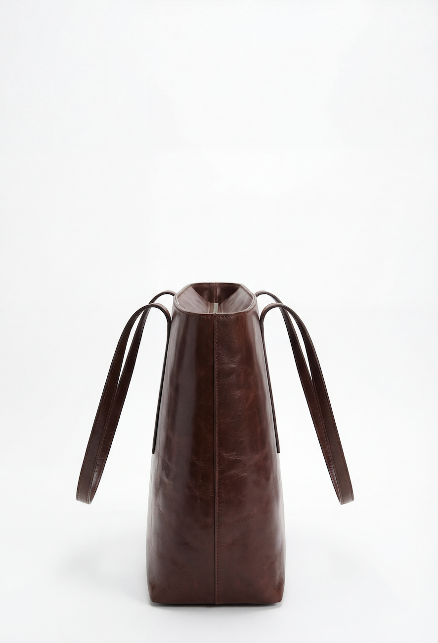 Heritage Leather Tote x