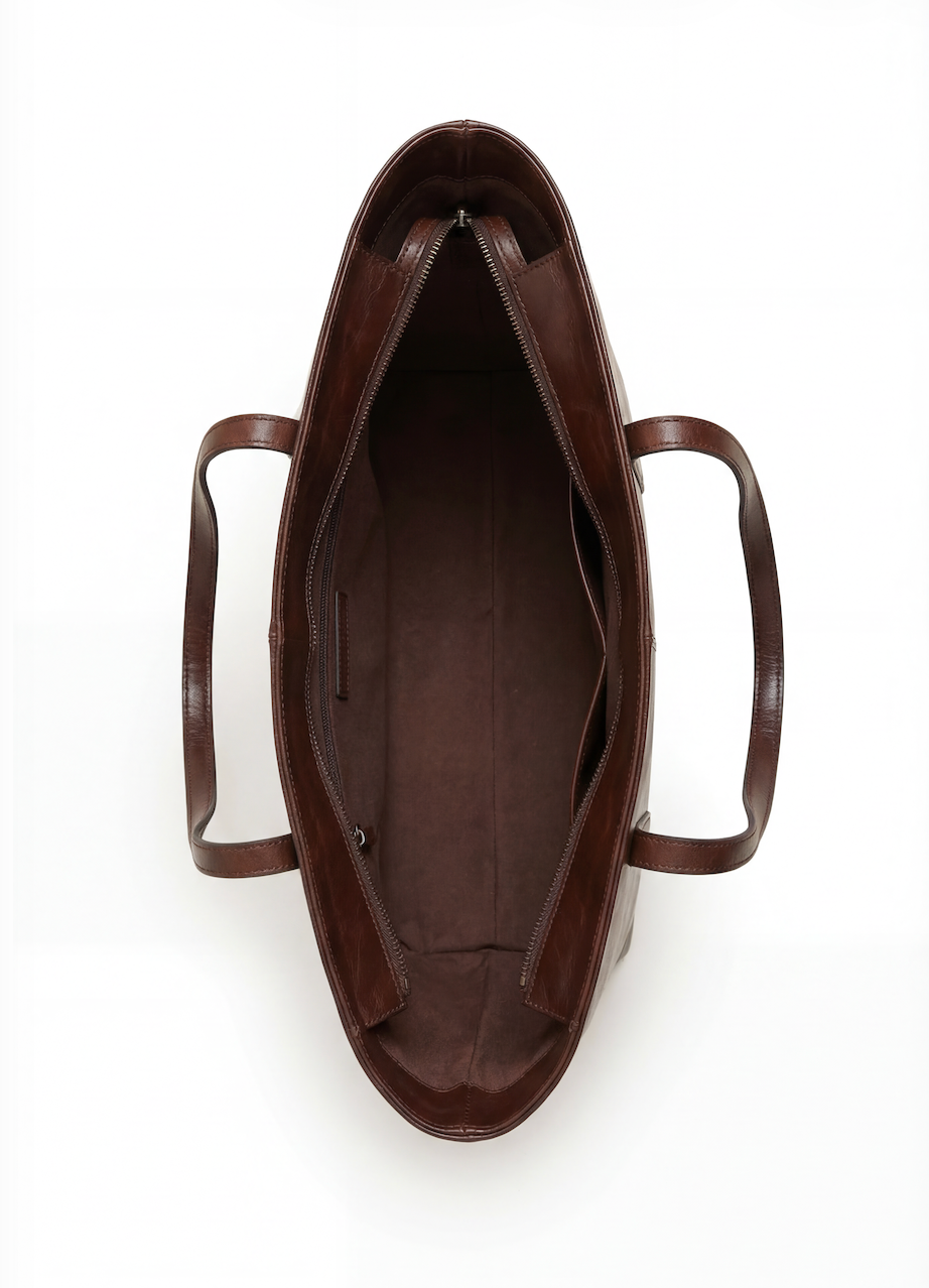Heritage Leather Tote x