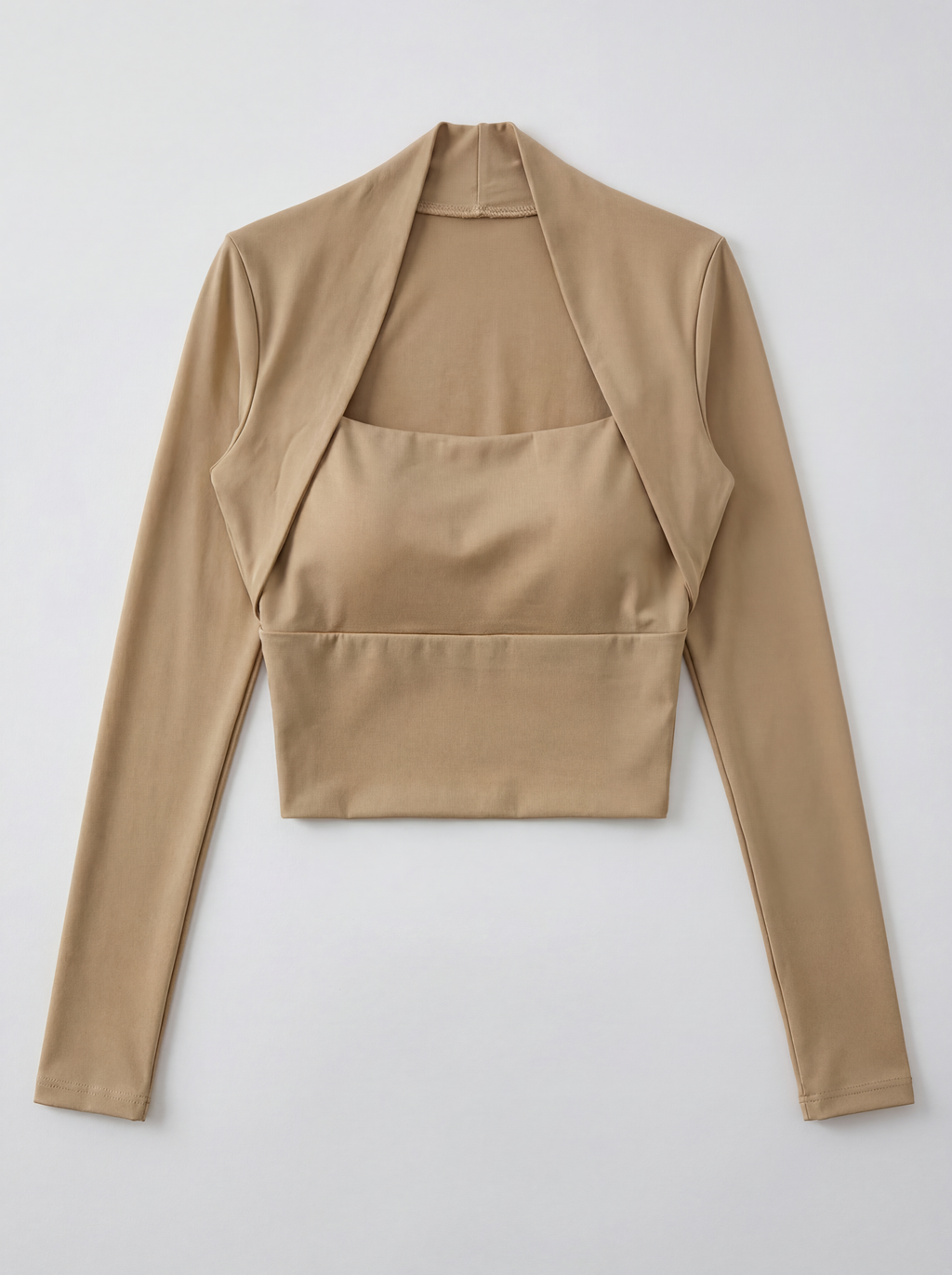 Long Sleeve Yoga Wrap Top IMAGES **