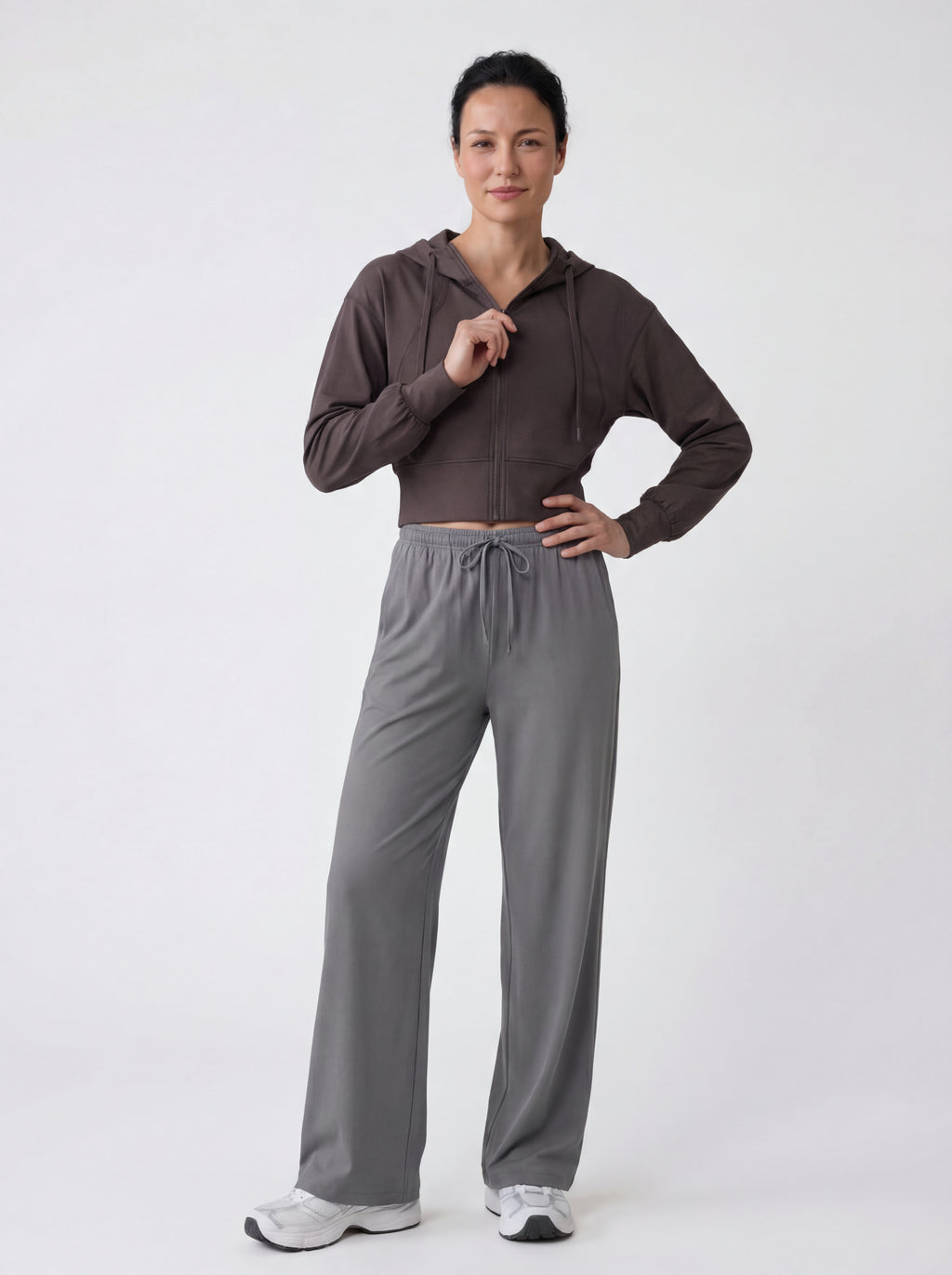 IMAGES MotionLite Cropped Hoodie