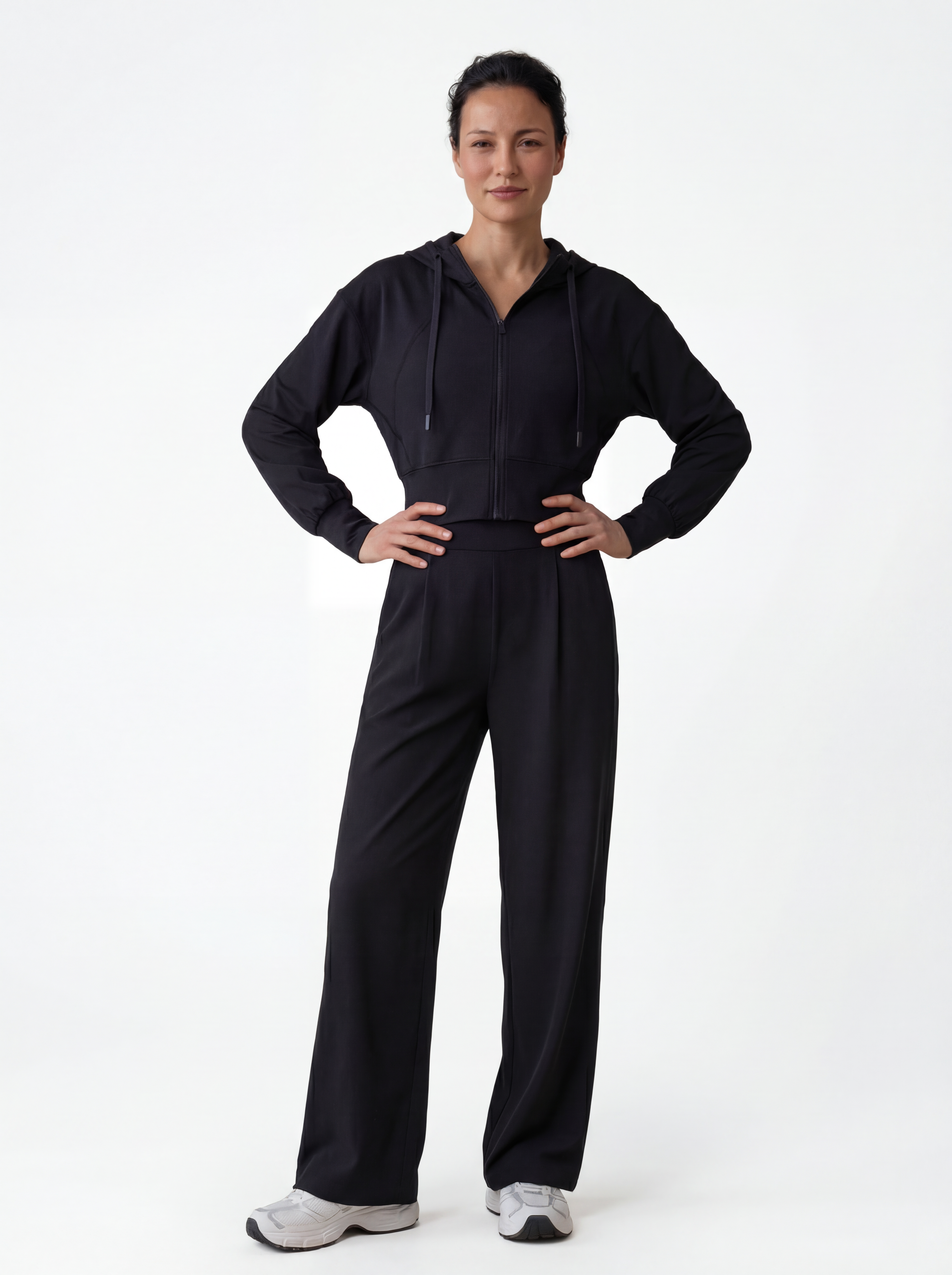 IMAGES MotionLite Cropped Hoodie