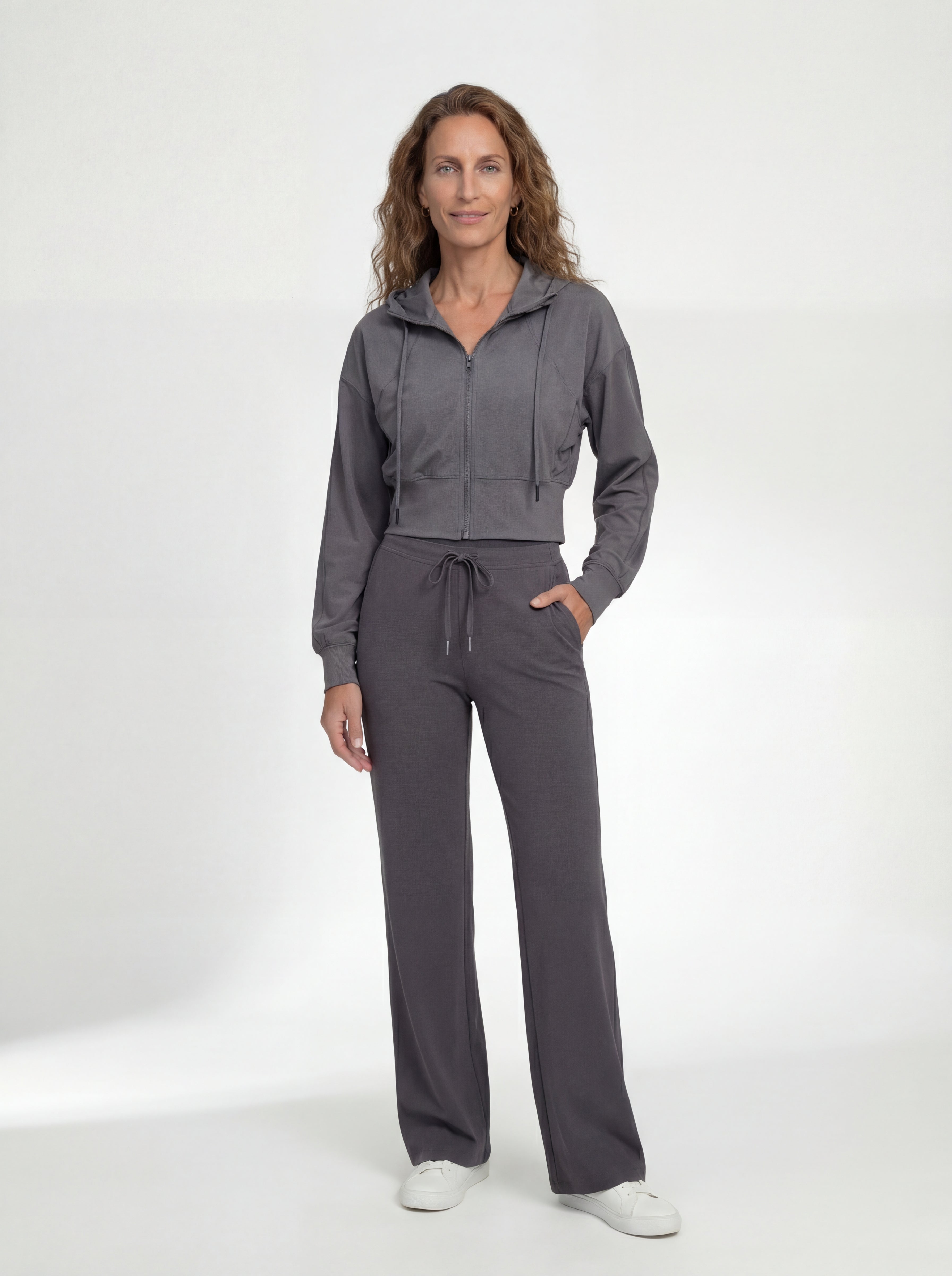 IMAGES MotionLite Cropped Hoodie