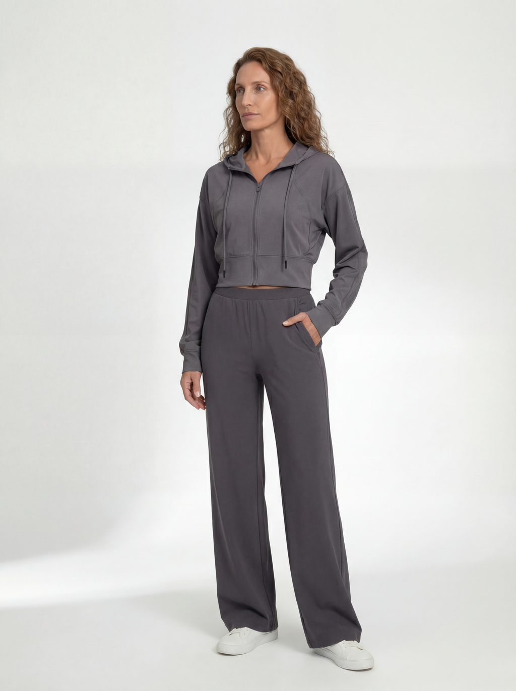 IMAGES MotionLite Cropped Hoodie