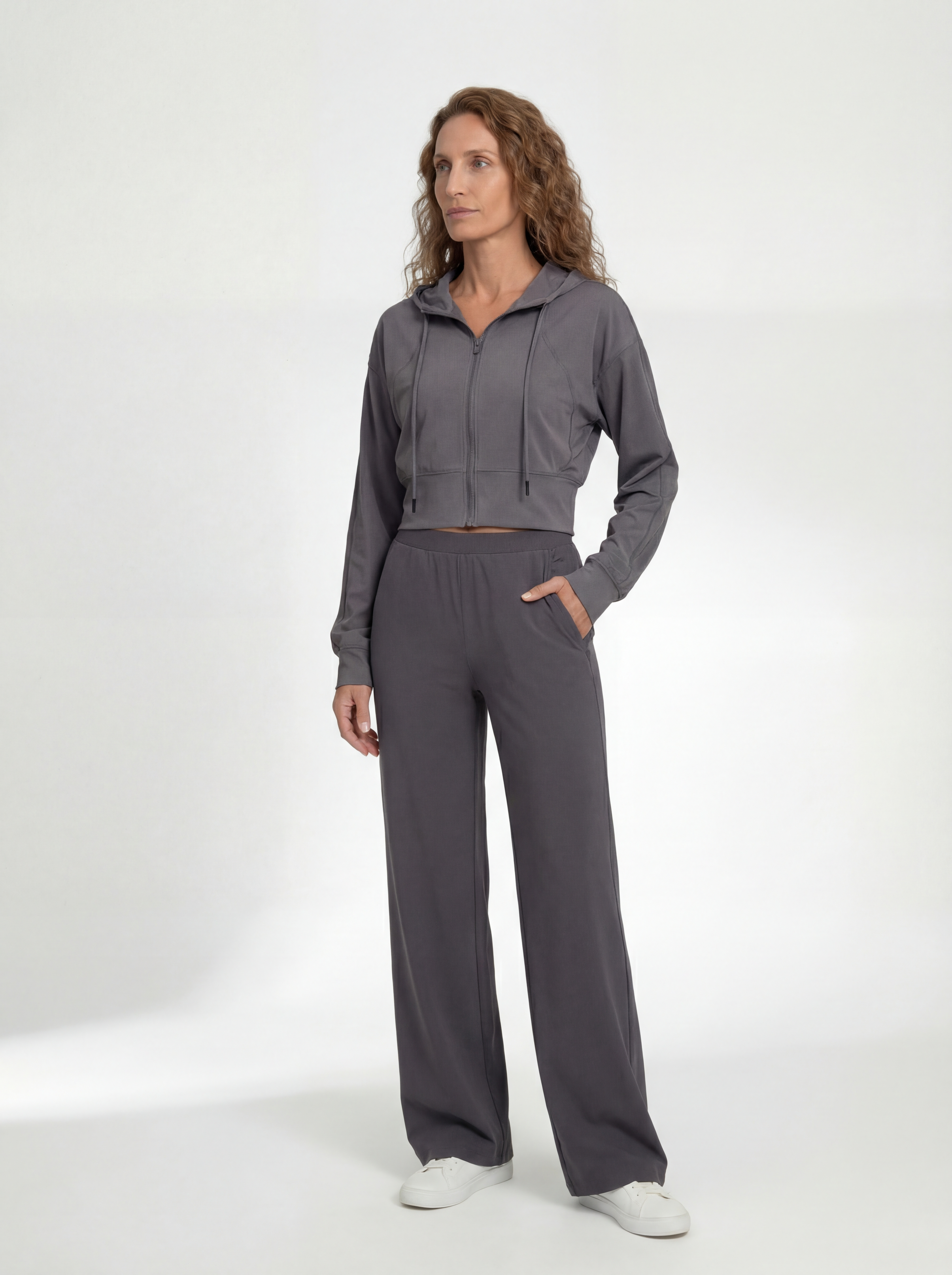 IMAGES MotionLite Cropped Hoodie