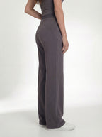 IMAGES FOR MILK TEA COLOUR SupportFlow Wide-Leg Training Pants