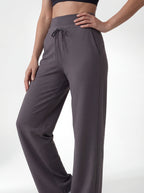 IMAGES FOR MILK TEA COLOUR SupportFlow Wide-Leg Training Pants
