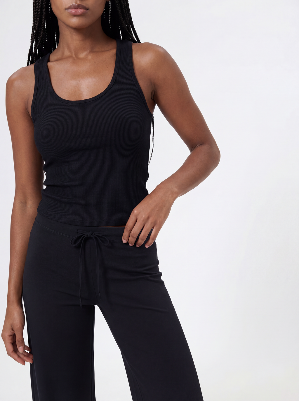 IMAGES FOR MILK TEA COLOUR SupportFlow Wide-Leg Training Pants