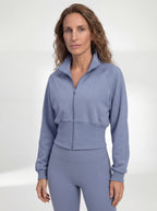 Structured Waist Zip Training Jacket