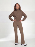 Structured Waist Zip Training Jacket