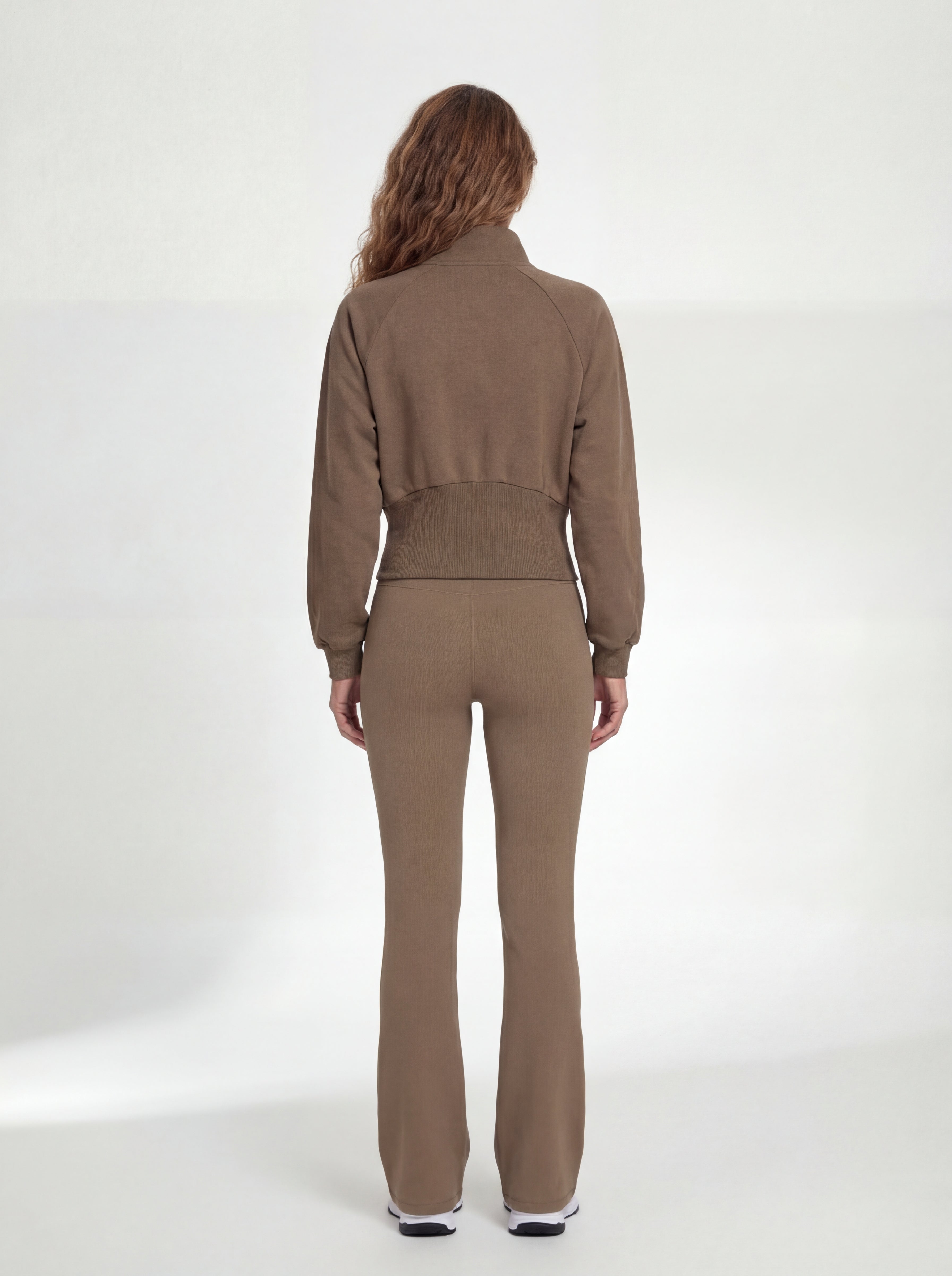 Structured Waist Zip Training Jacket