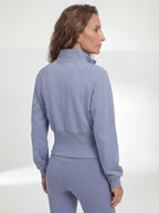 Structured Waist Zip Training Jacket