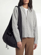 Drawstring Slouch Shoulder Bag