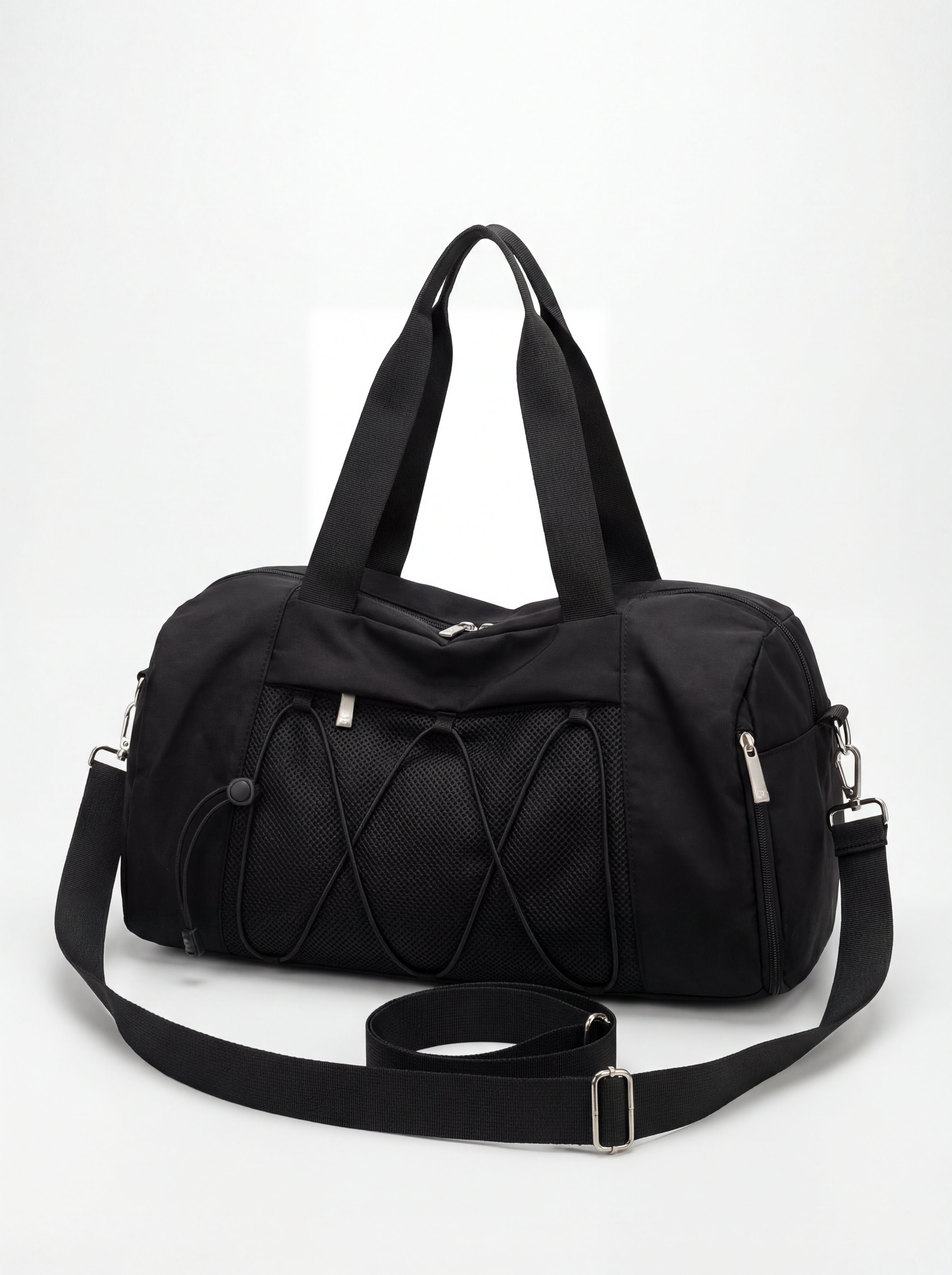 Multi-Compartment Gym Duffel Bag