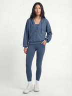 V-neck Performance Sportif Hoodie