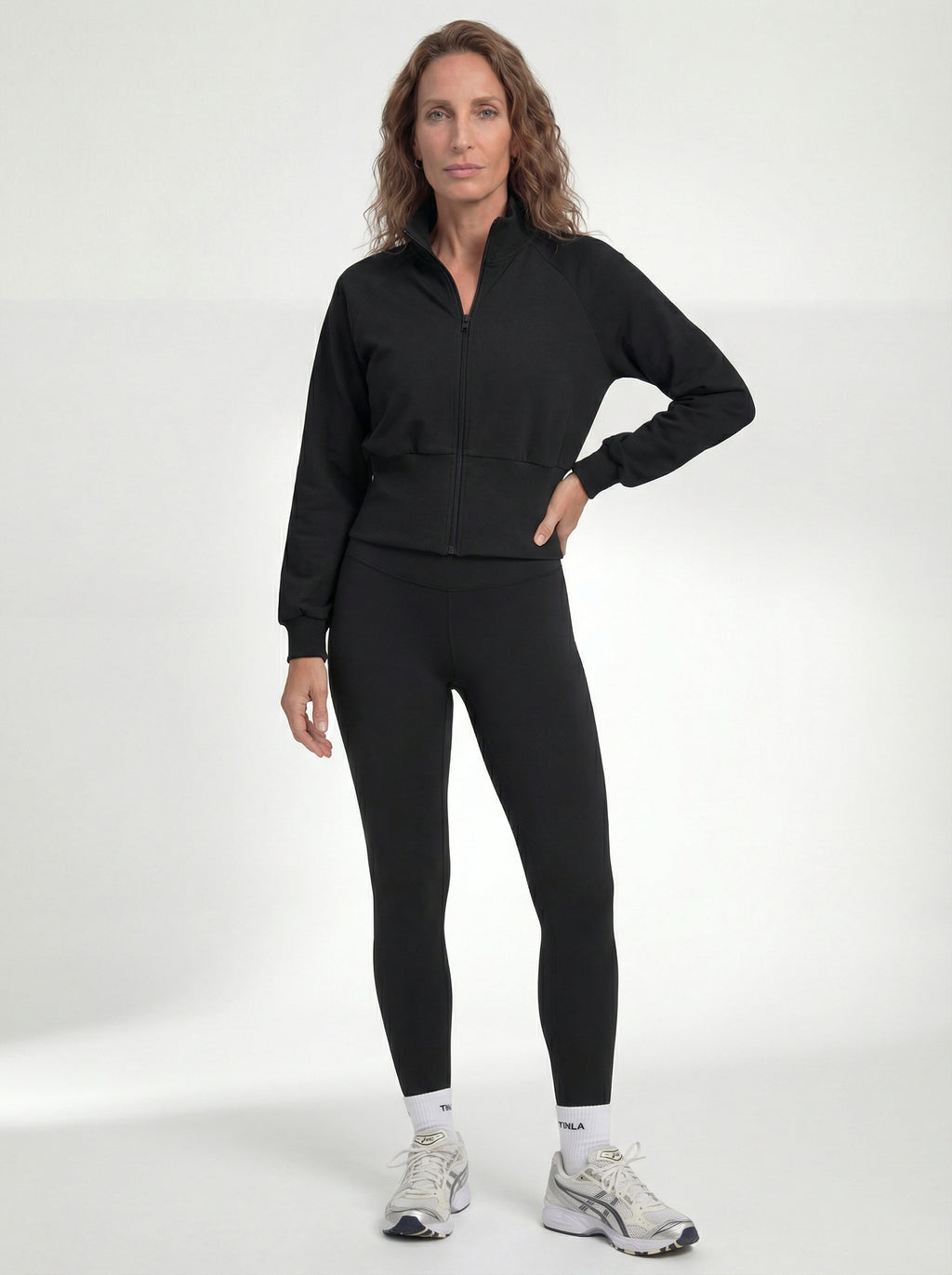 Structured Waist Zip Training Jacket