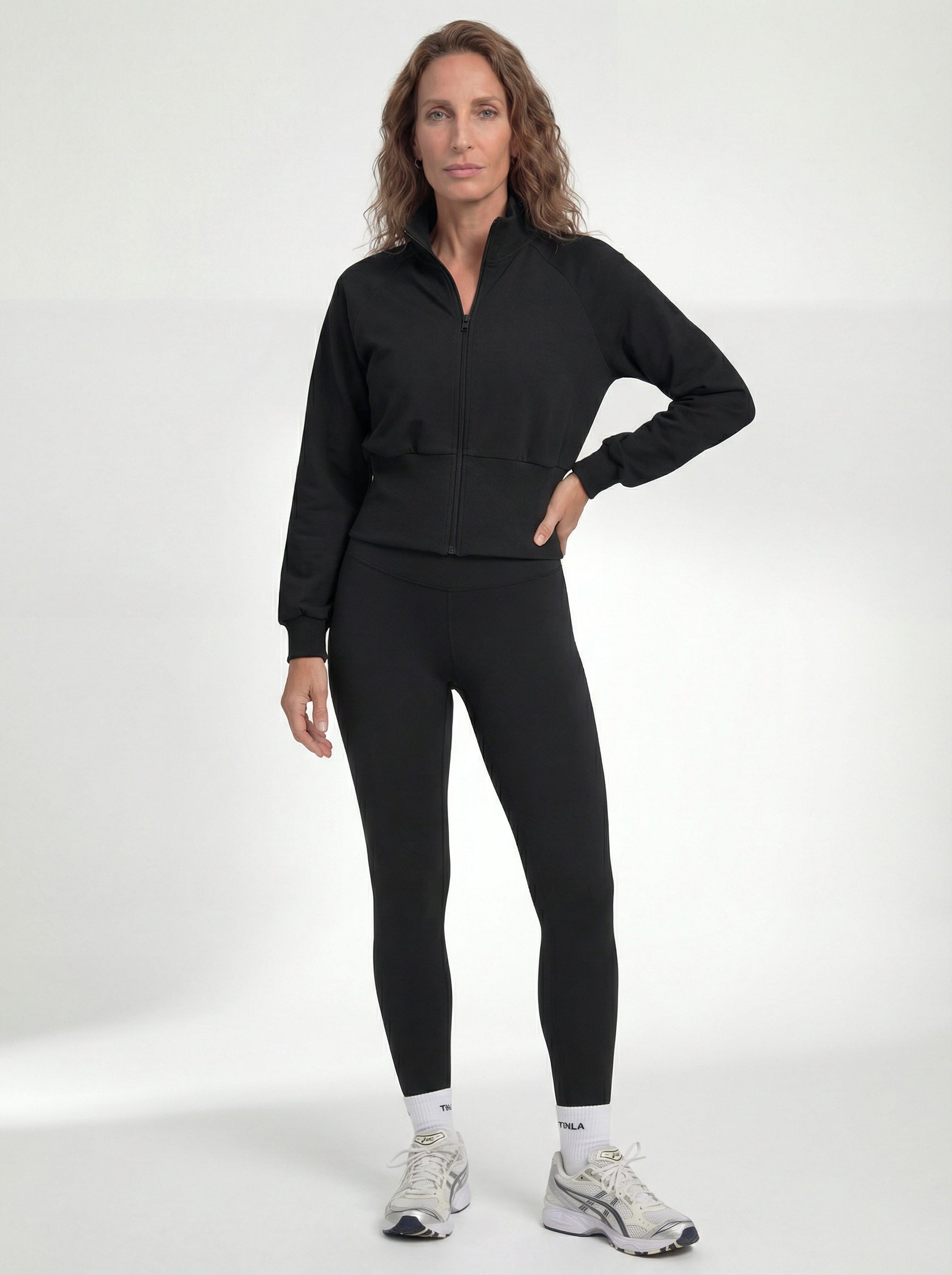 Structured Waist Zip Training Jacket