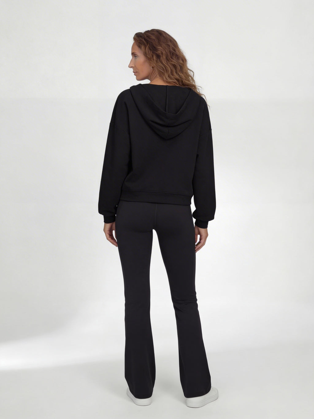 V-neck Performance Sportif Hoodie