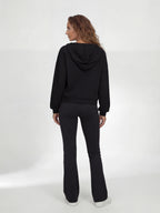 V-neck Performance Sportif Hoodie