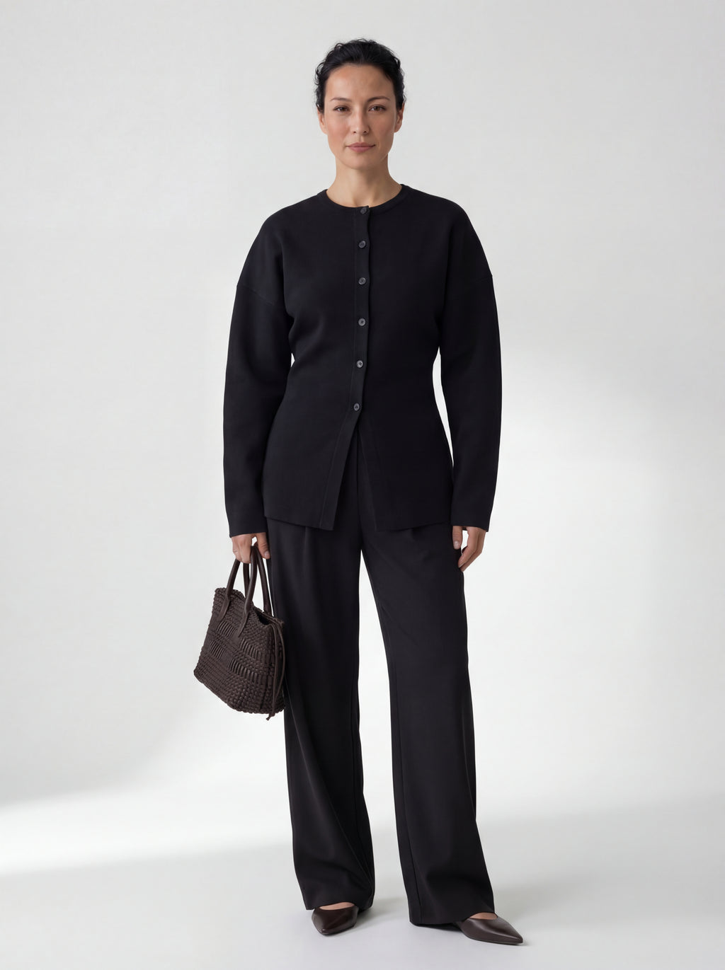 Soft Shape Button Cardigan xx