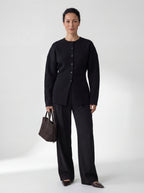 Soft Shape Button Cardigan xx