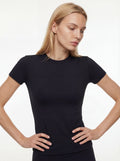 SculptFit® Performance Tee, Black
