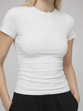 SculptFit® Performance Tee, Swan White REVIEW xx