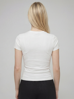 SculptFit® Performance Tee, Swan White REVIEW xx