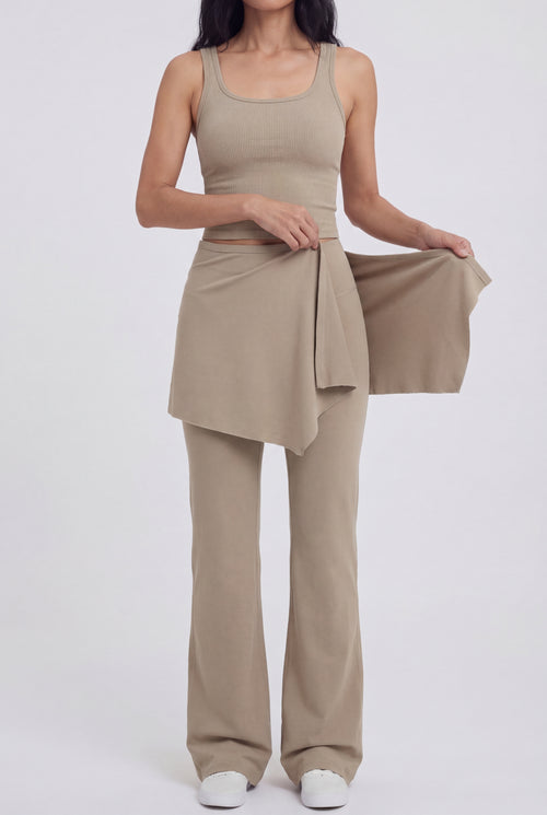 Ballerina Skirt Leggings, Oat REVIEW xx