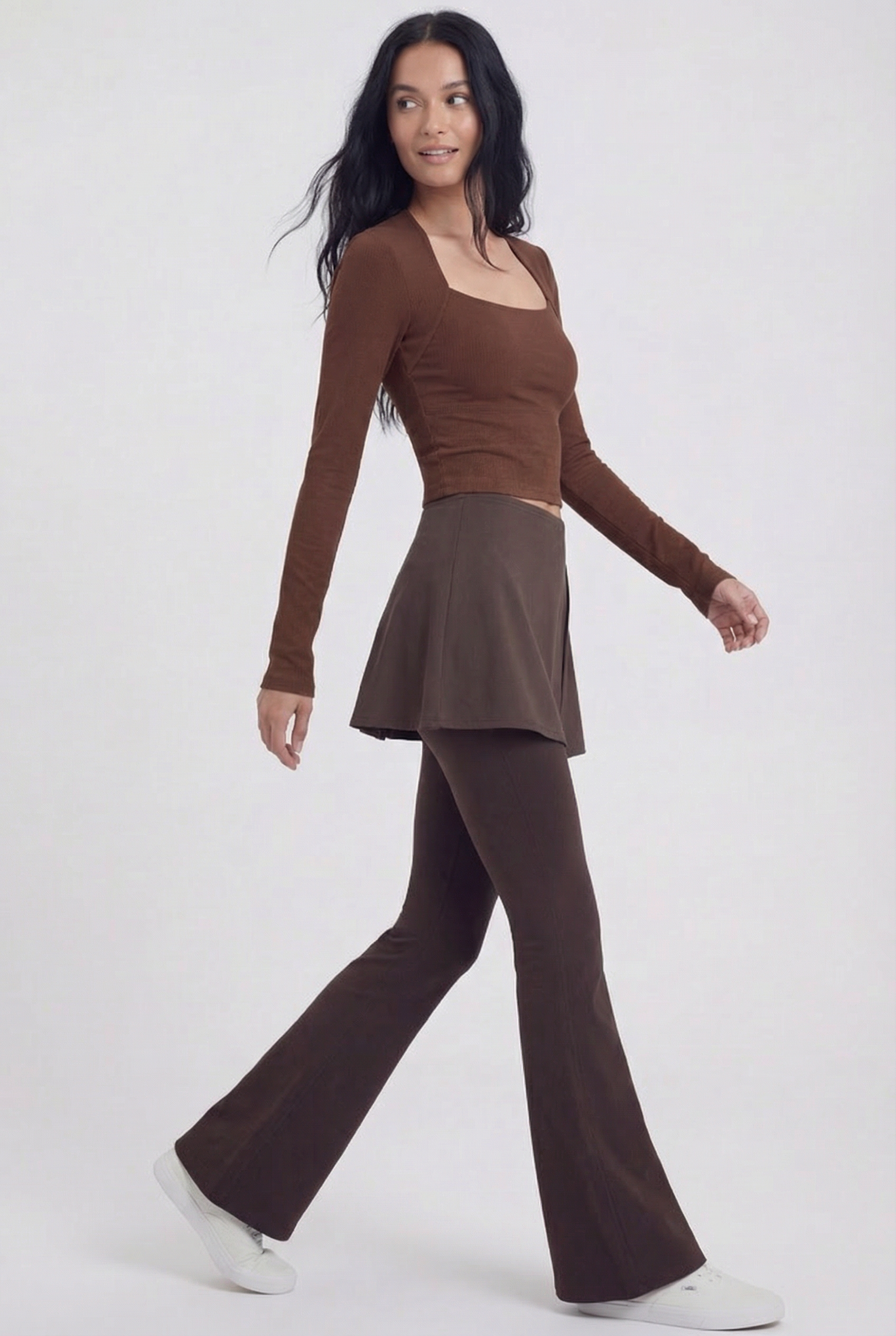 Ballerina Skirt Leggings, Coffee REVIEW xx