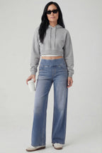 EaseFlex® Yoga Jeans, Light Blue