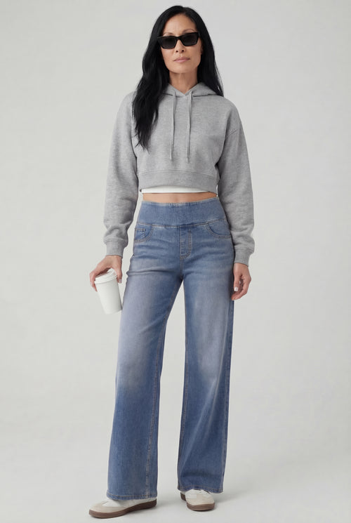 EaseFlex® Yoga Jeans, Light Blue