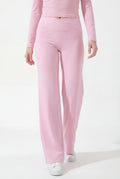 FlexEase® Wrap Yoga Pants, Pink