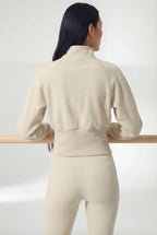 Structured Waist Zip Training Jacket