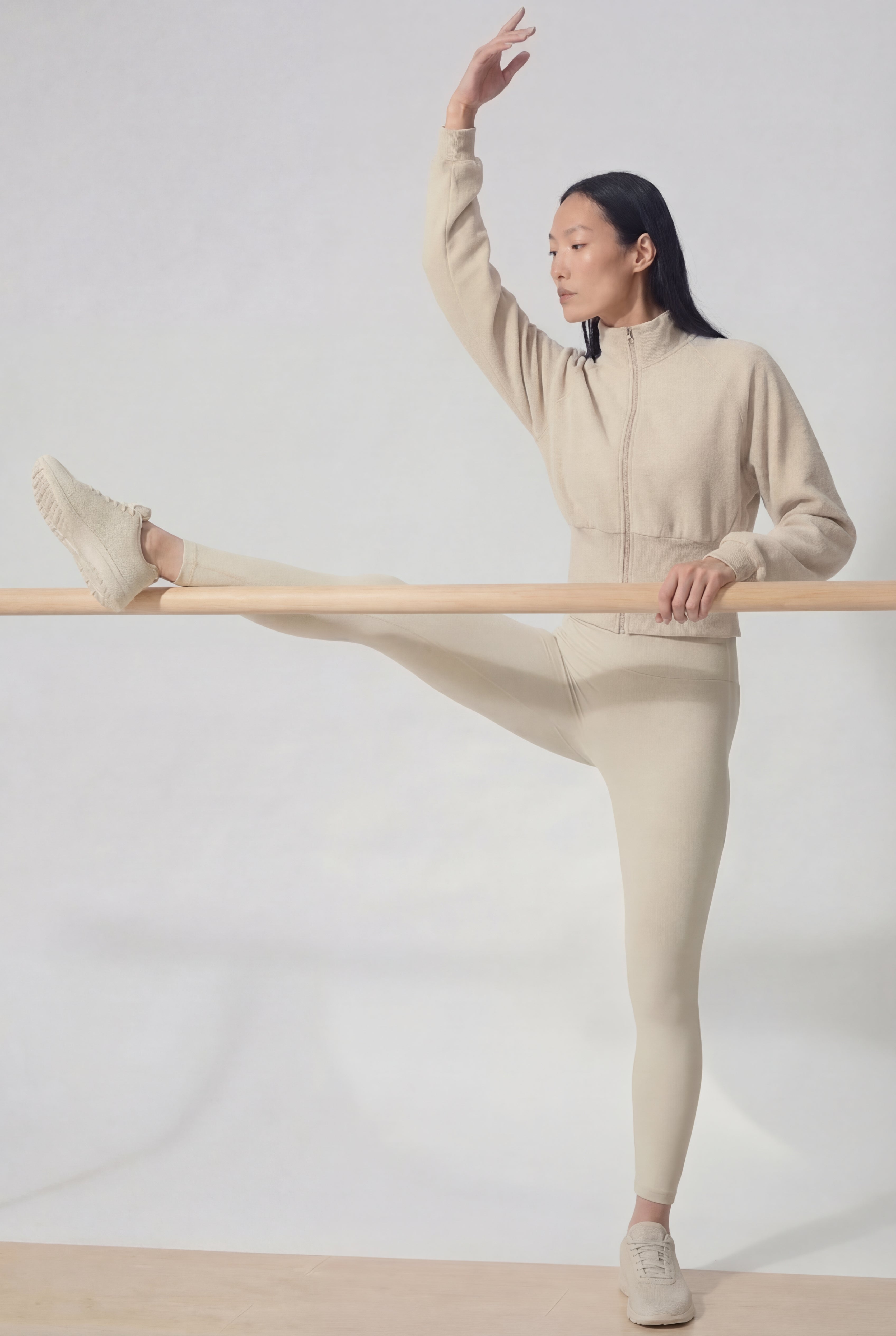 Structured Waist Zip Training Jacket