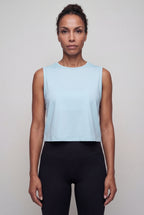 Breeze Cutout Tank, Blue