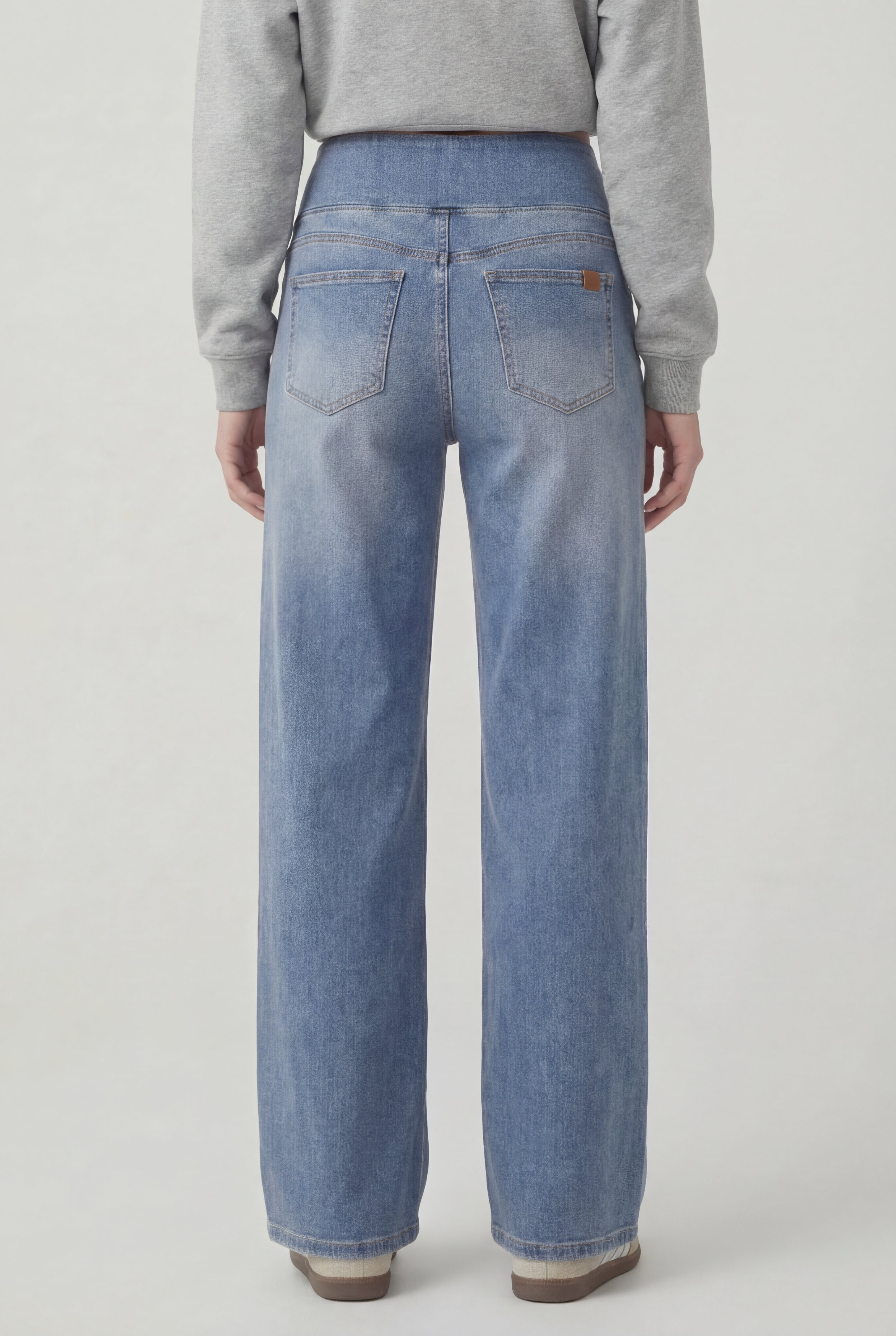 EaseFlex® Yoga Jeans, Light Blue