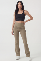 SkirtFlow® Sculpt Leggings, Khaki