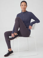 SculptFlow® Quick Dry Zip Jacket, Navy Blue