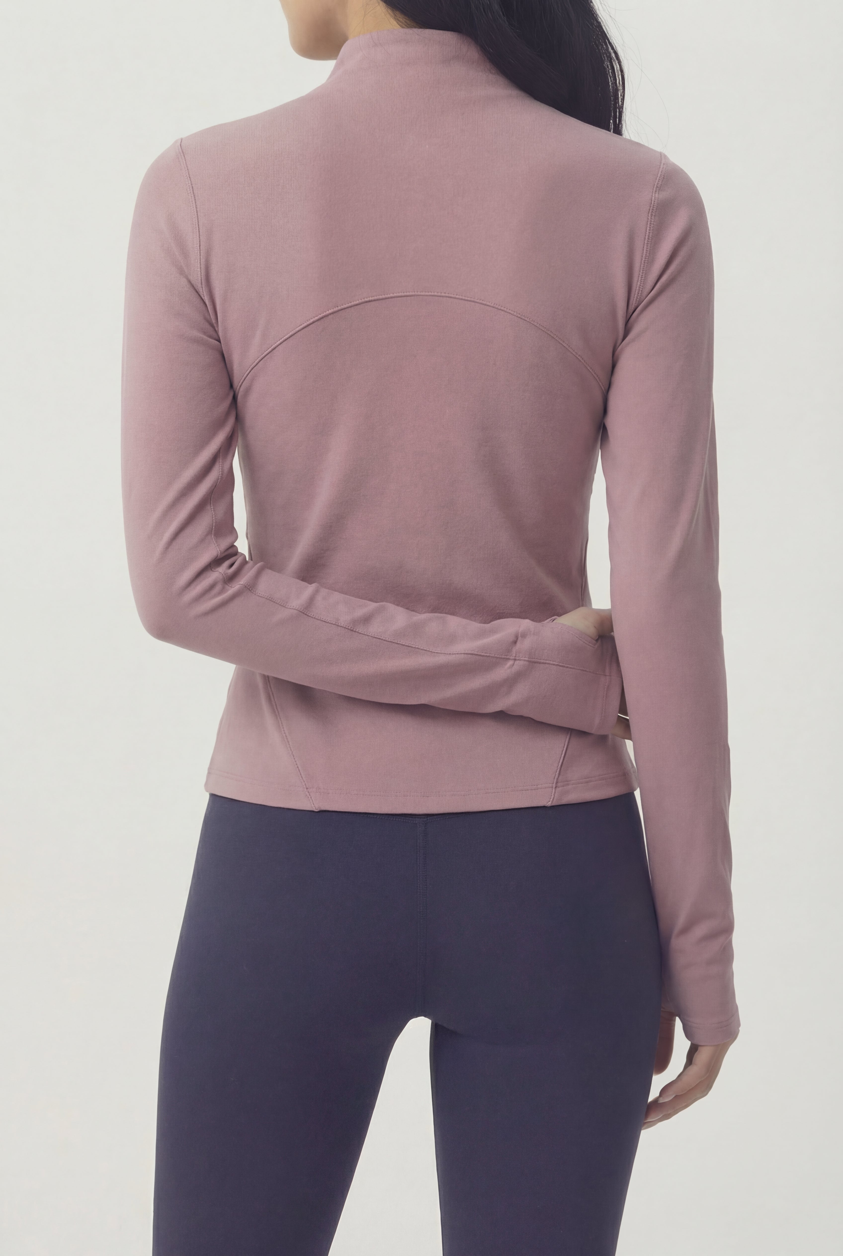 SculptFlow® Quick Dry Zip Jacket, Bean Paste