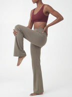 FlexFlow® High-Waist Leggings, Oat