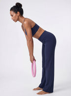 FlexFlow® High-Waist Leggings, Deep Sea
