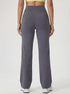 FlexFlow® High-Waist Leggings, Grey Blue