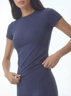 SculptFit® Performance Tee, Blueberry