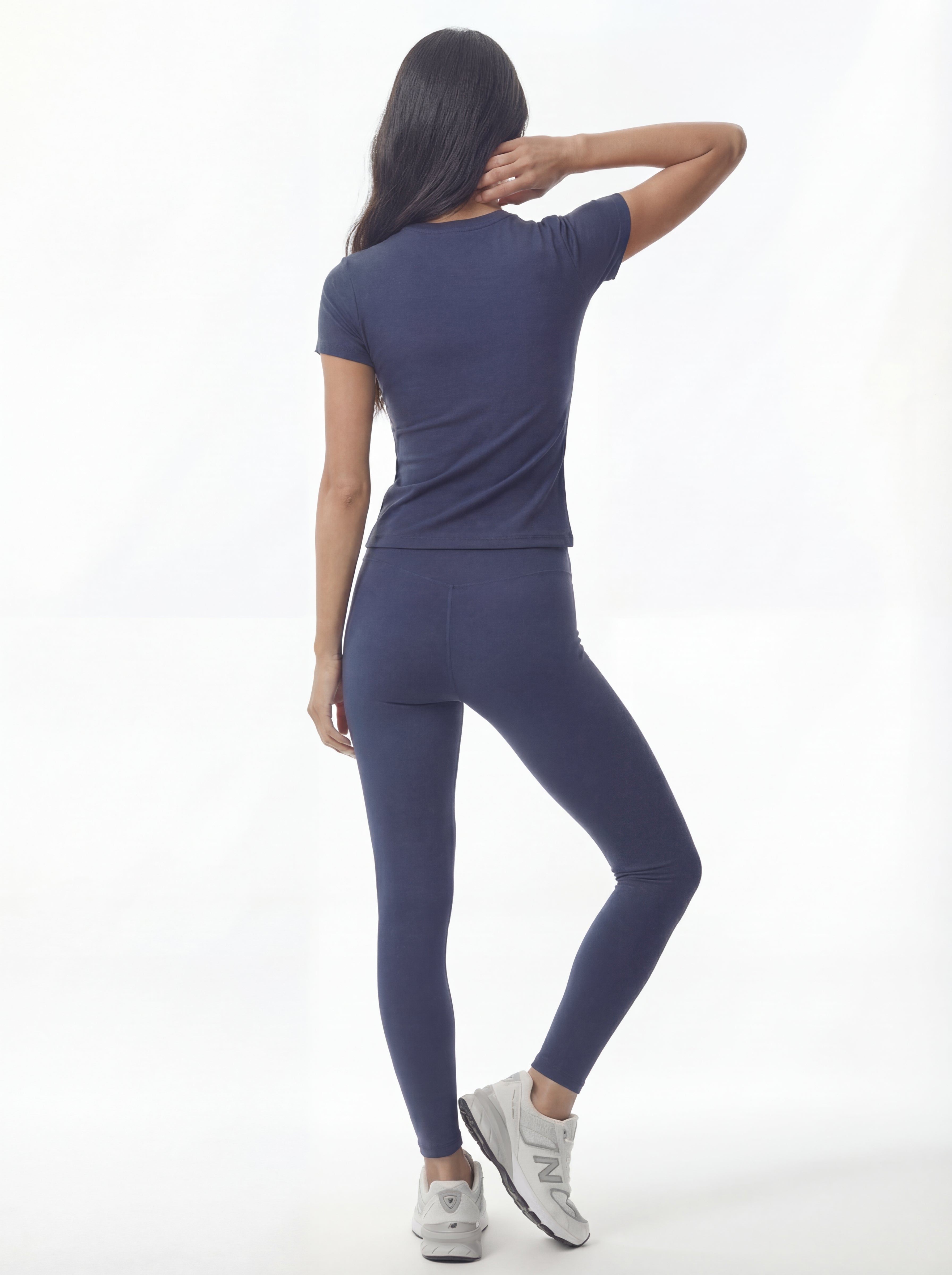 SculptFit® Performance Tee, Blueberry