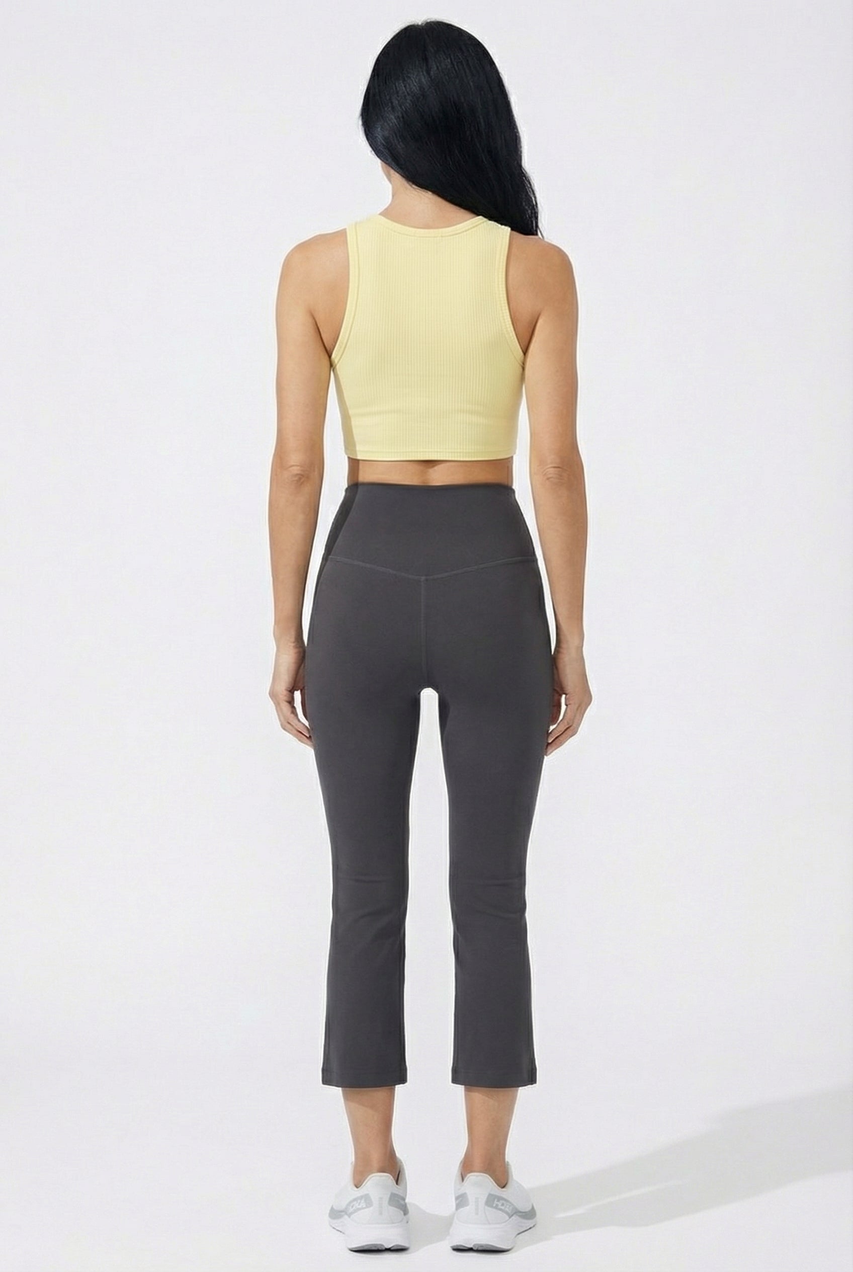 Micro-Flare Sculpt Training Pants Graphite, Grey